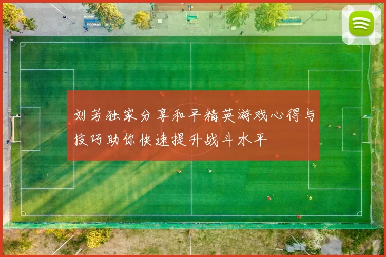 刘芳独家分享和平精英游戏心得与技巧助你快速提升战斗水平