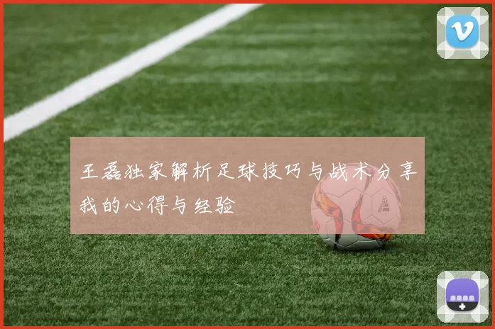 王磊独家解析足球技巧与战术分享我的心得与经验
