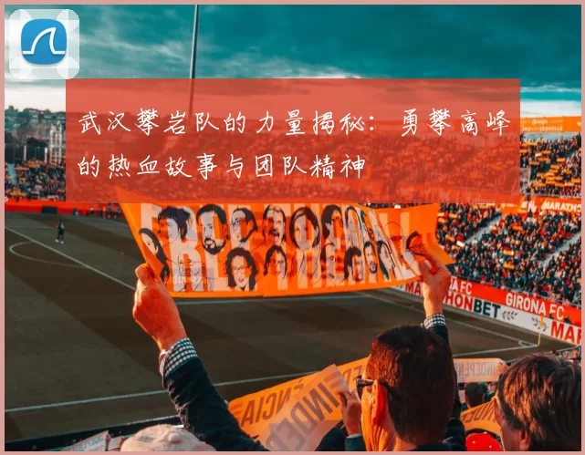 武汉攀岩队的力量揭秘：勇攀高峰的热血故事与团队精神