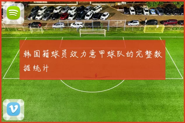 韩国籍球员效力意甲球队的完整数据统计