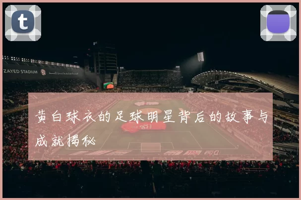黄白球衣的足球明星背后的故事与成就揭秘