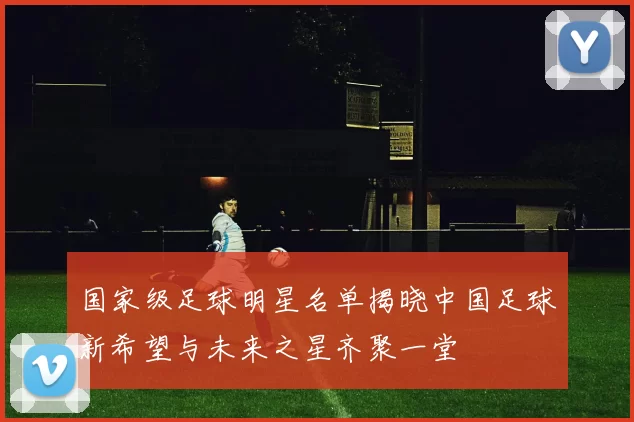 国家级足球明星名单揭晓中国足球新希望与未来之星齐聚一堂